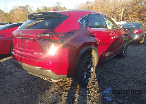 2015 Lexus Nx 200T F Sport из США, поврежденный, VIN JTJYARBZXF2015227